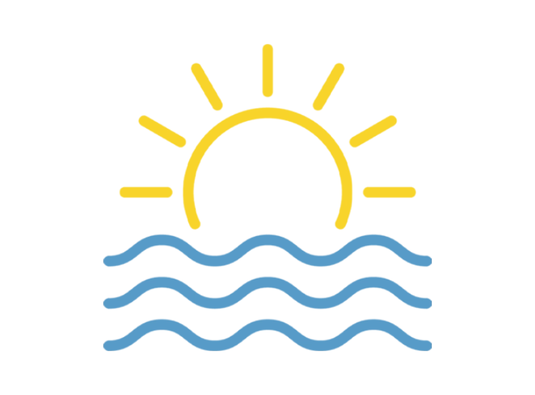 ikona zachodu słońca